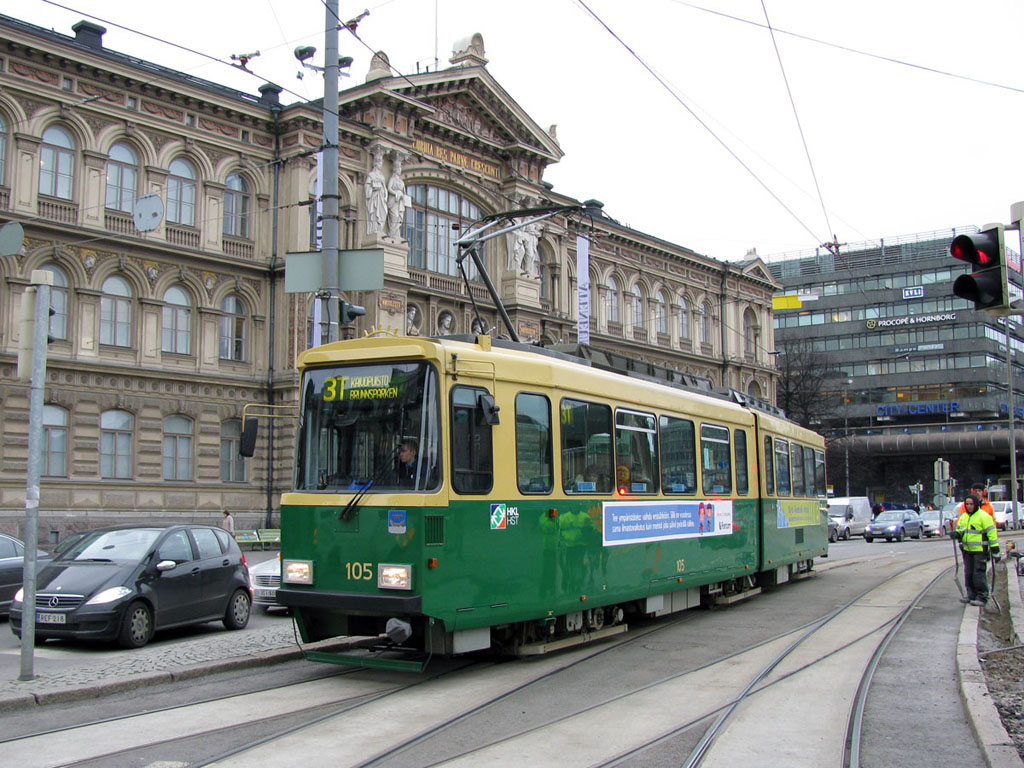 Хельсинки — Эспоо, Valmet Nr II+ № 105