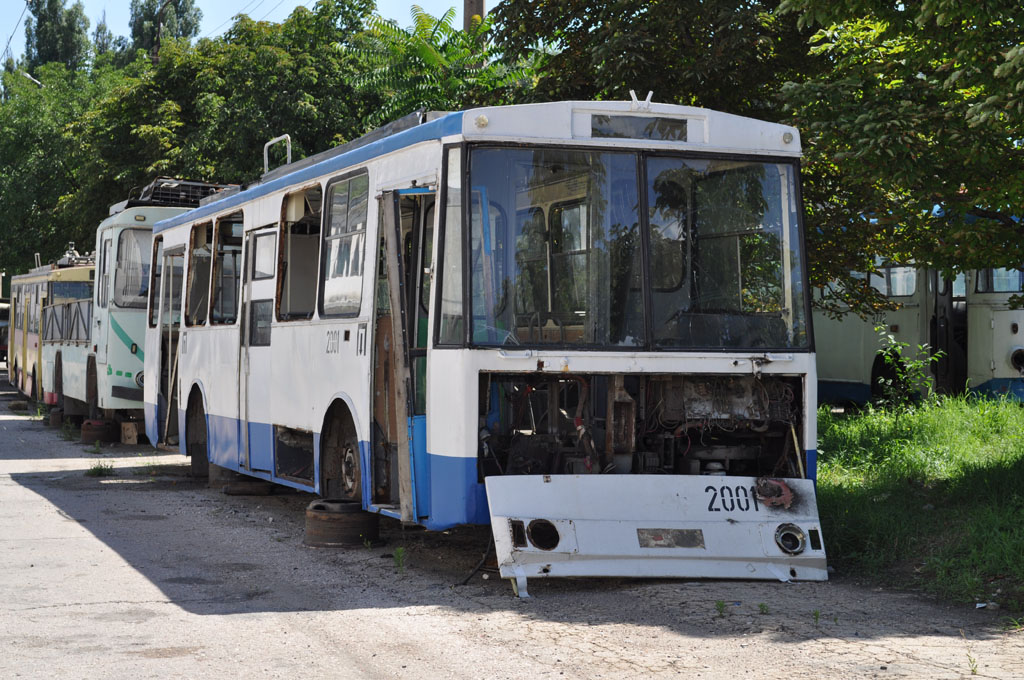 Крымский троллейбус, Škoda 14Tr02/6 № 2001