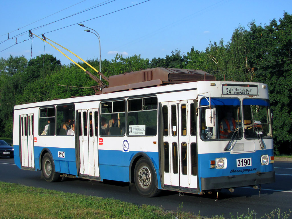 Москва, ЗиУ-682ГМ1 (с широкой передней дверью) № 3190