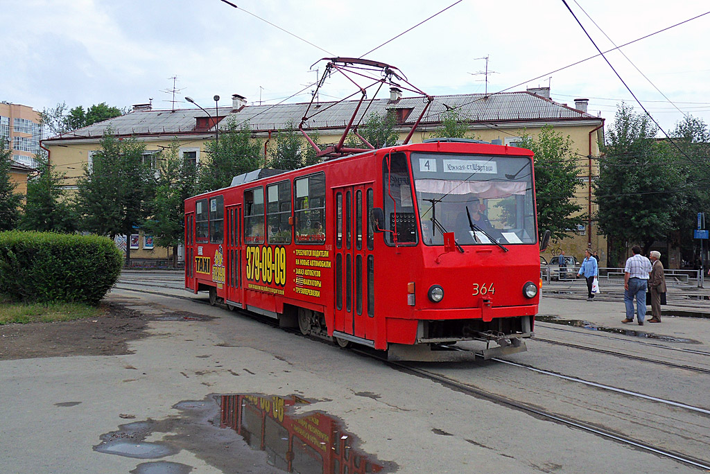 Екатеринбург, Tatra T6B5SU № 364