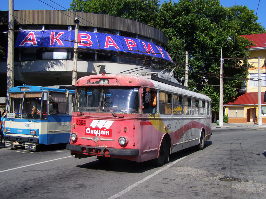 Крымский троллейбус, Škoda 9Tr19 № 5504