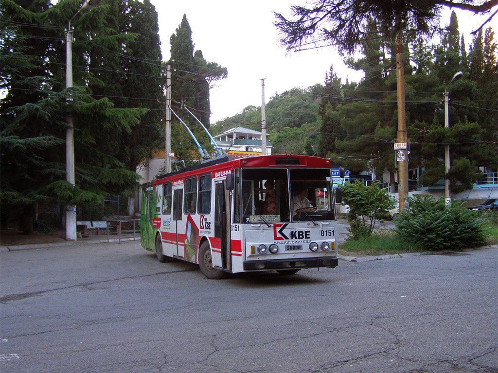 Крымский троллейбус, Škoda 14Tr11/6 № 8151