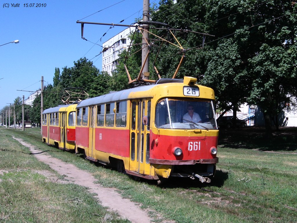 Харьков, Tatra T3SU № 661