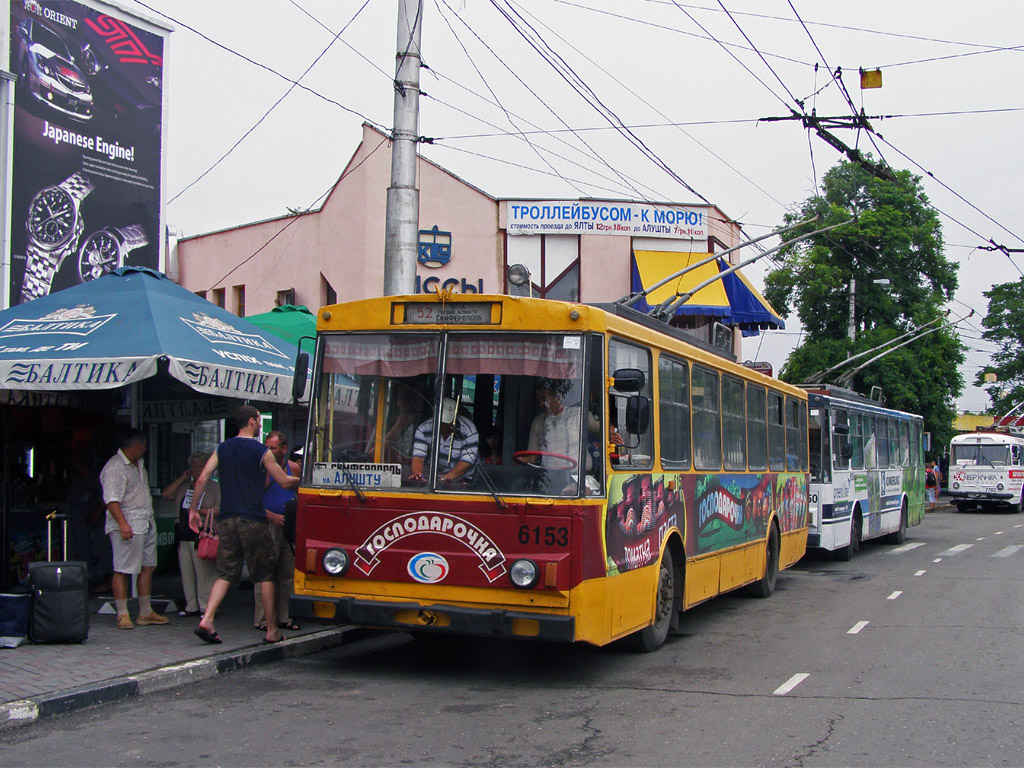 Крымский троллейбус, Škoda 14Tr11/6 № 6153
