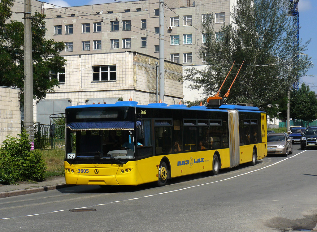 Киев, ЛАЗ E301D1 № 3605