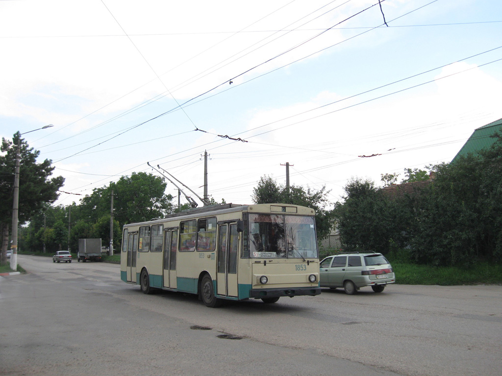 Крымский троллейбус, Škoda 14Tr02 № 1853