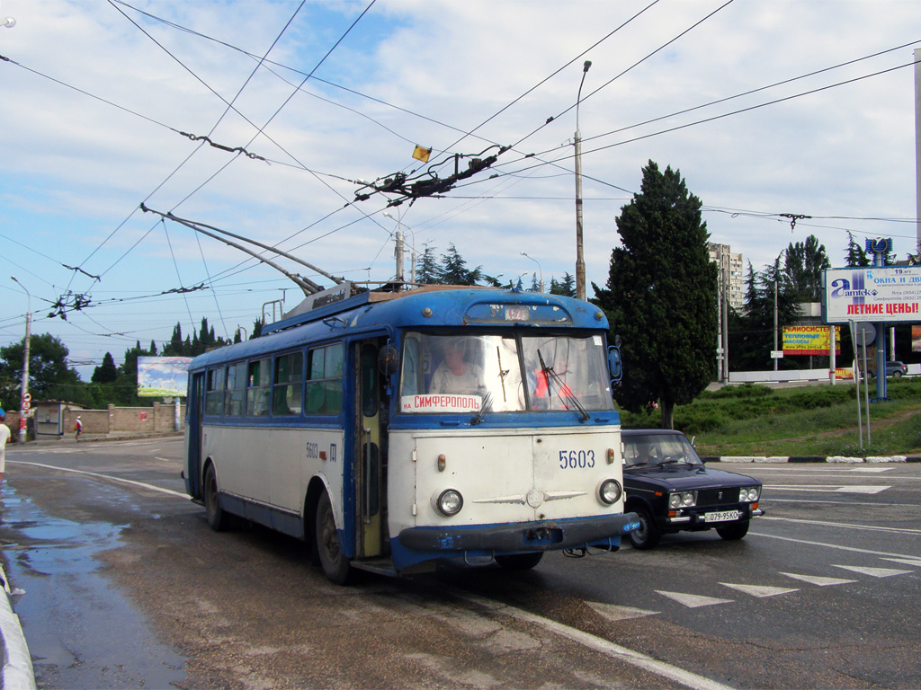 Крымский троллейбус, Škoda 9Tr24 № 5603
