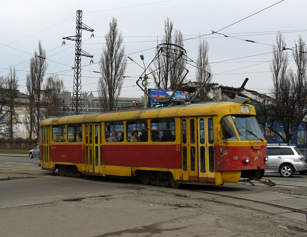 Киев, Tatra T3SU № 5805