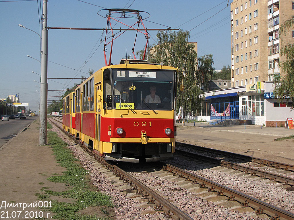 Орёл, Tatra T6B5SU № 091