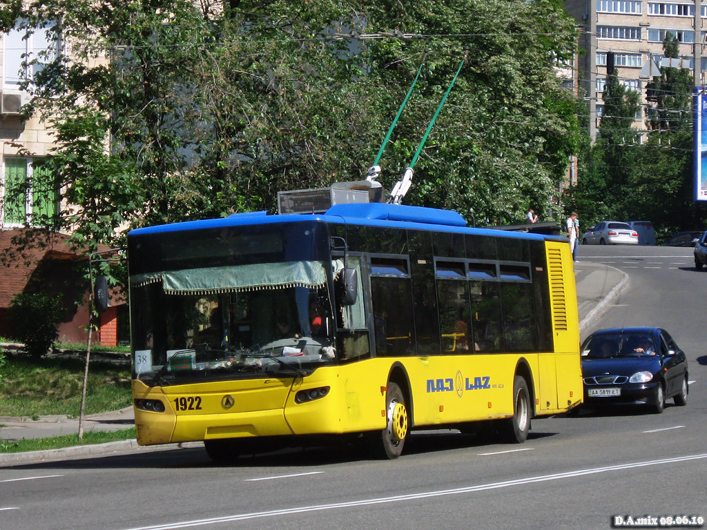 Киев, ЛАЗ E183D1 № 1922