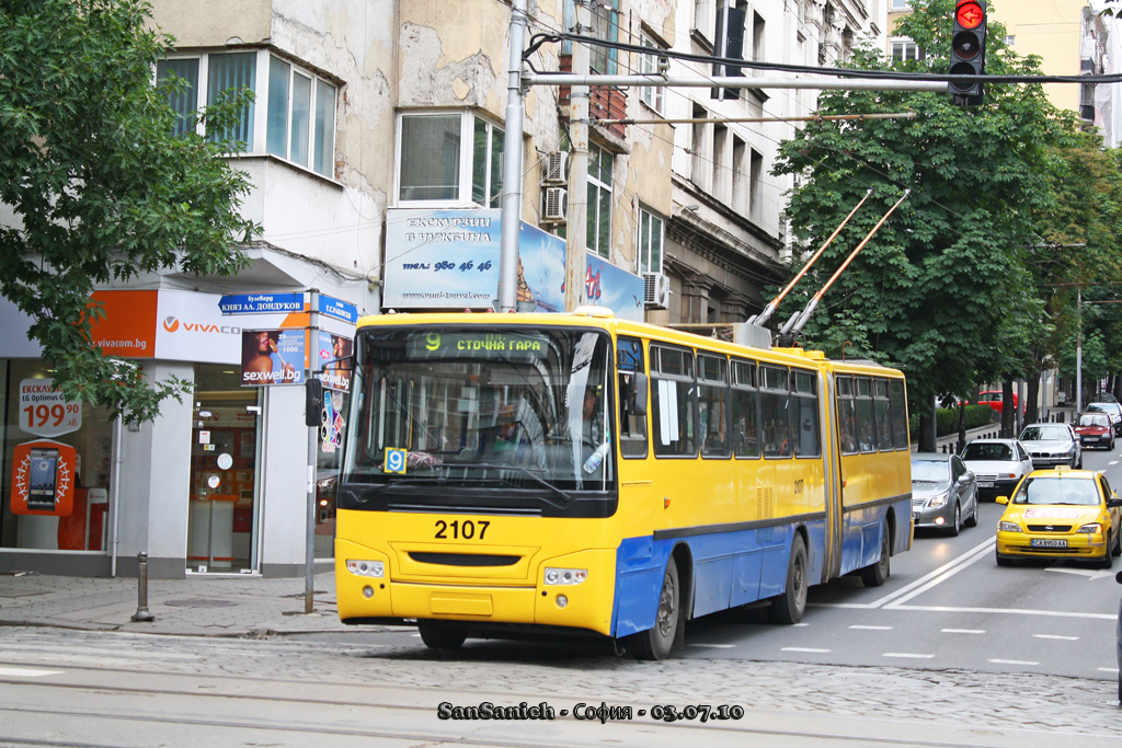 София, Ikarus 280.92F № 2107