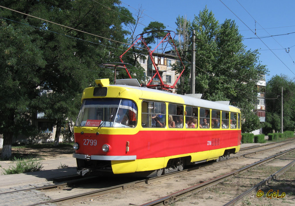 Волгоград, Tatra T3SU № 2799