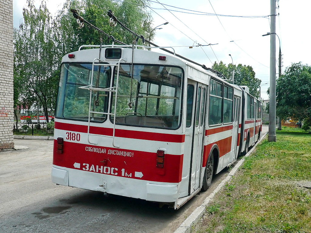 Samara, ZiU-683V01 # 3180; Samara — Trolleybus depot # 3