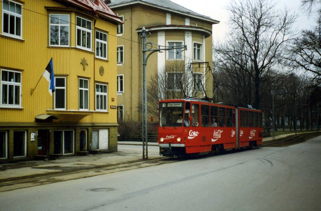 Таллин, Tatra KT4SU № 99