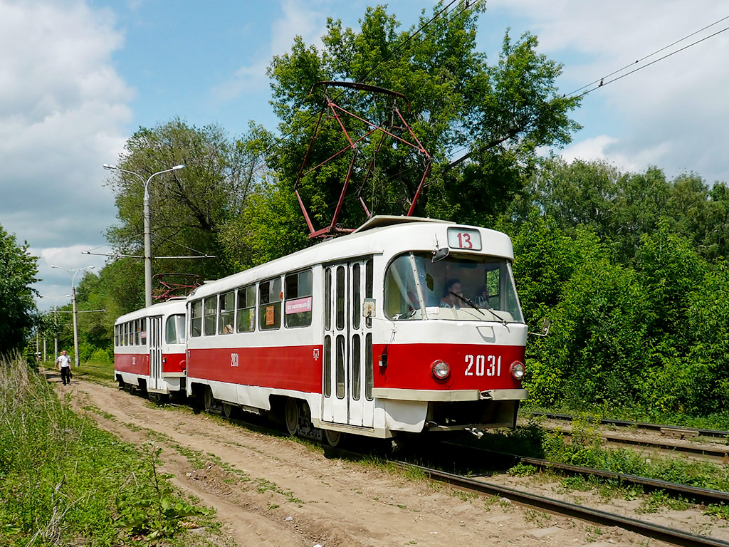 Самара, Tatra T3SU (двухдверная) № 2031