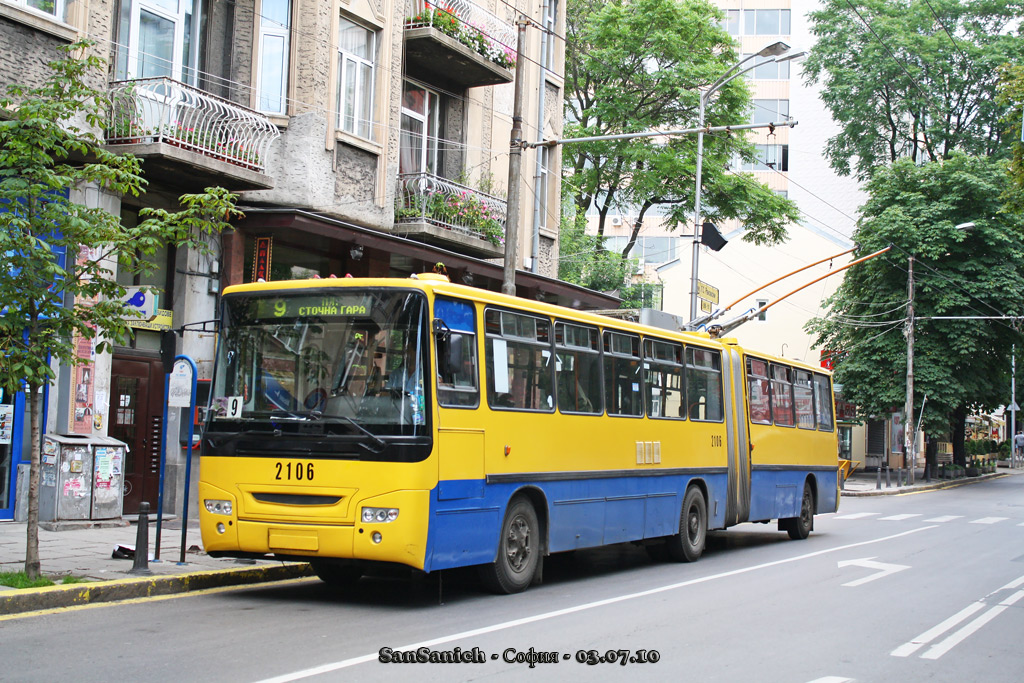 Sofia, Ikarus 280.92F # 2106