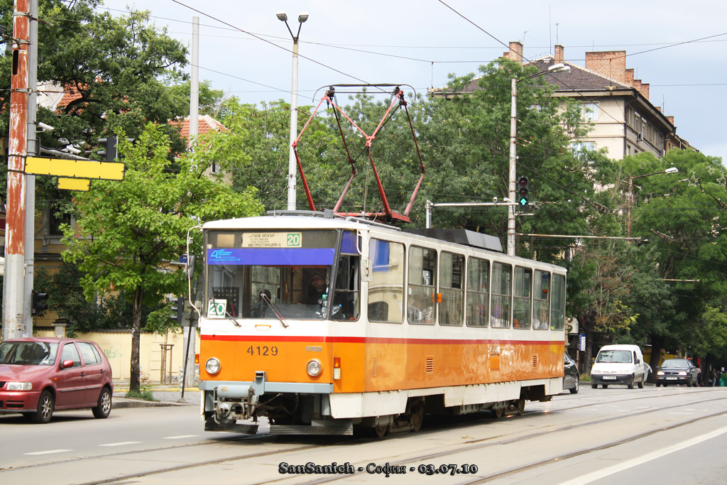 Sofia, Tatra T6B5B № 4129