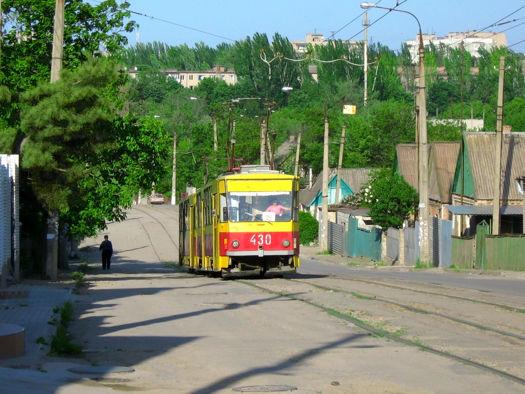 Запорожье, Tatra T6B5SU № 430