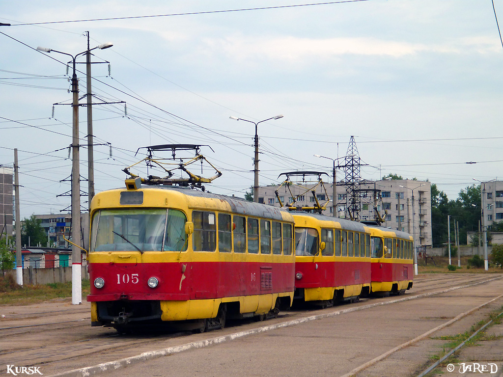 Курск, Tatra T3SU № 105