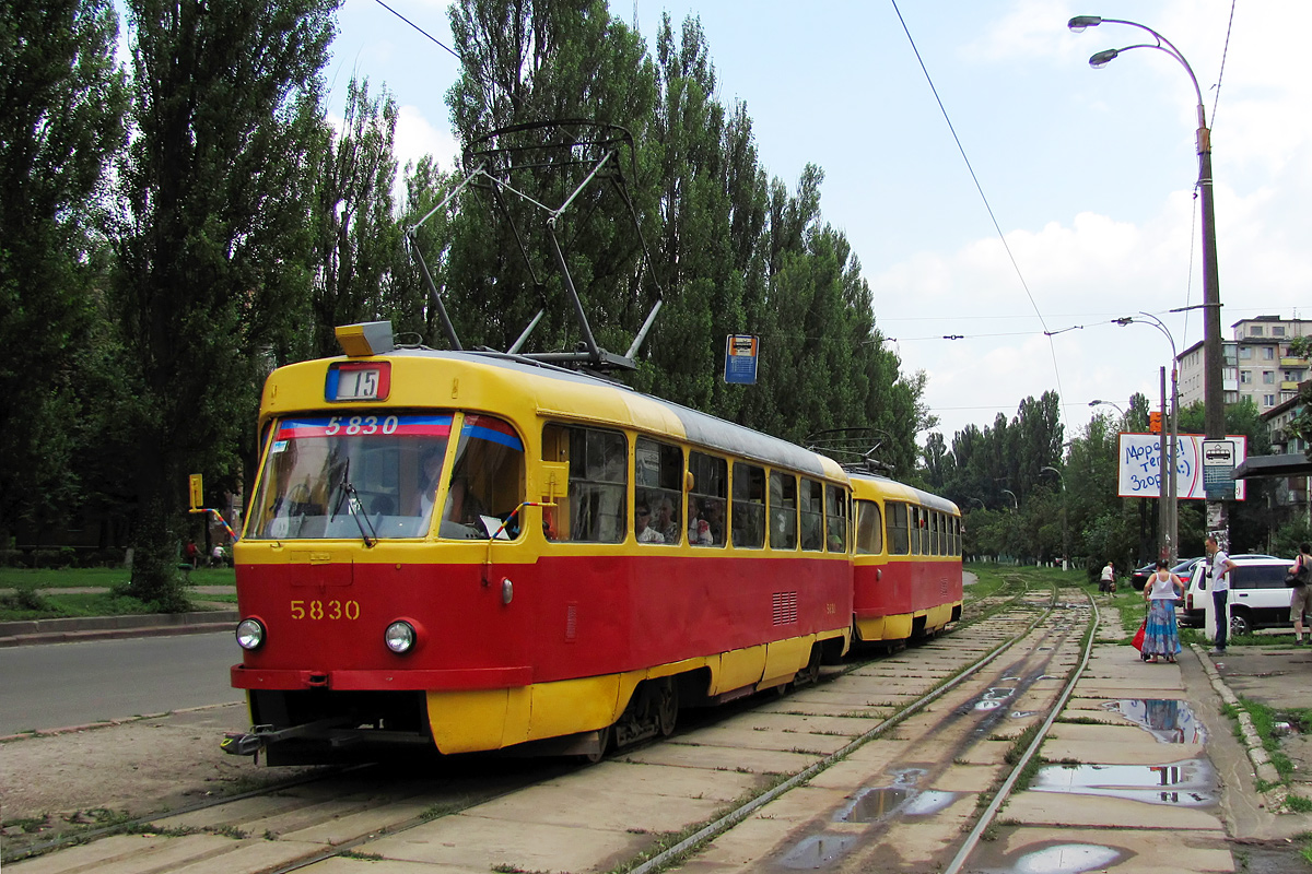 Киев, Tatra T3SU № 5830