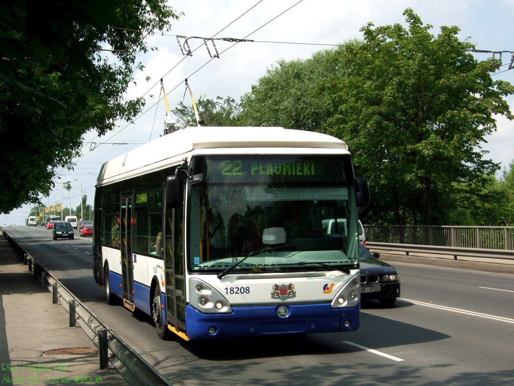 Рига, Škoda 24Tr Irisbus Citelis № 18208