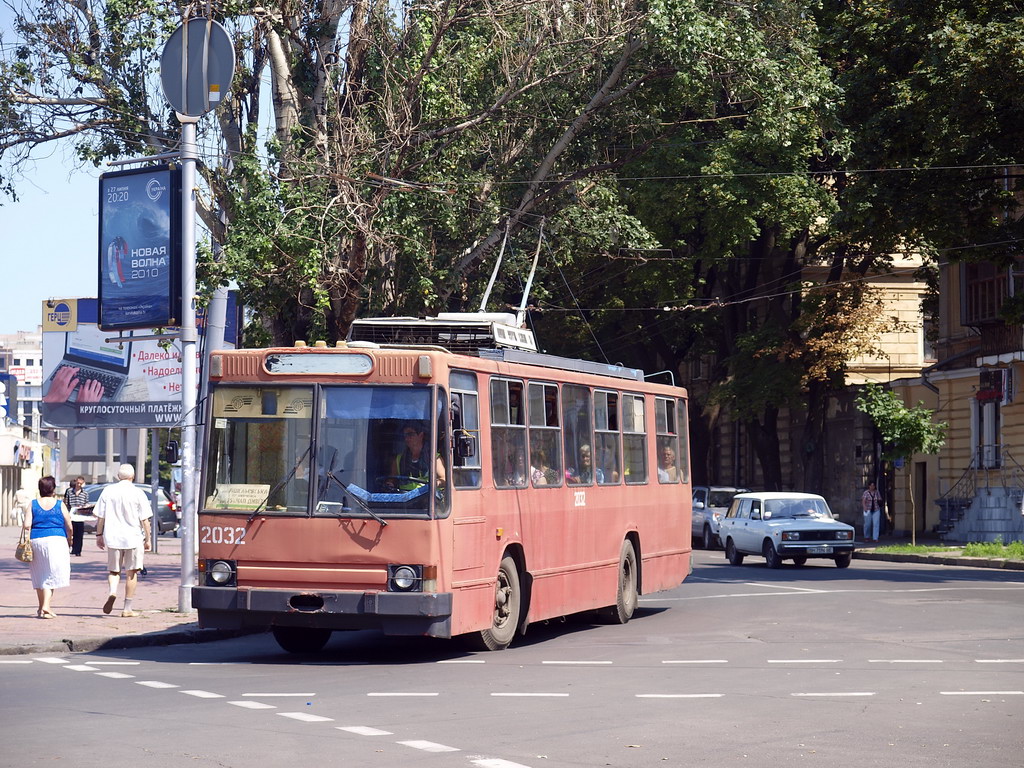 Одесса, ЮМЗ Т1Р (Т2П) № 2032