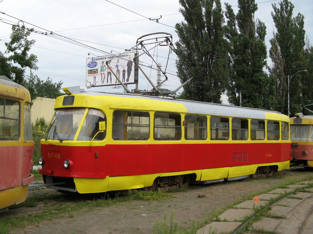 Киев, Tatra T3SU № 5748