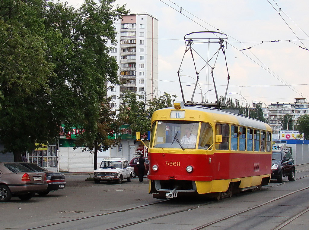 Киев, Tatra T3SU № 5968