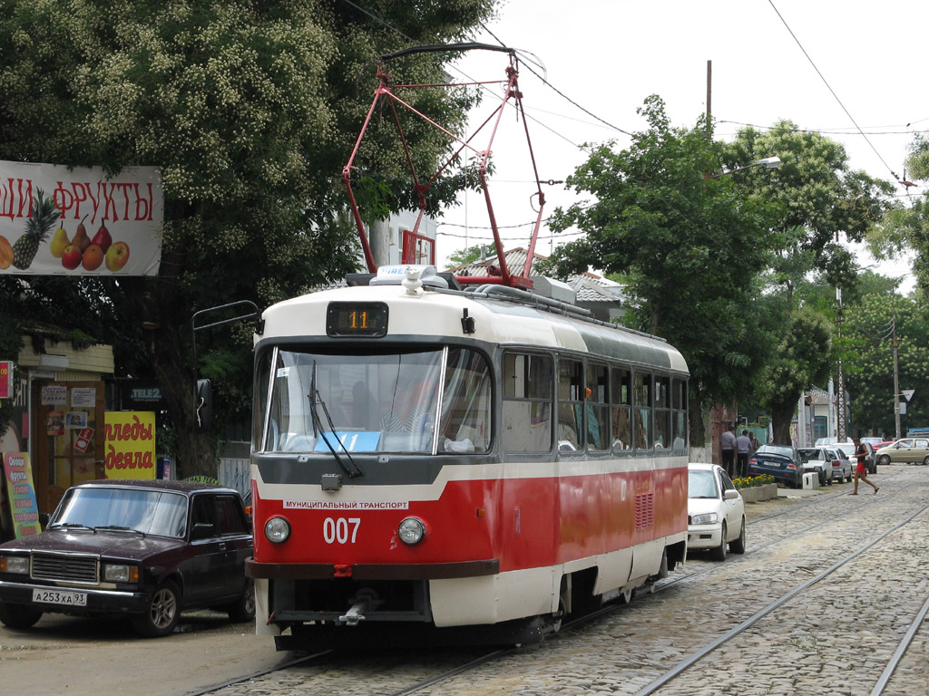 Krasnodar, Tatra T3SU GOH TRZ # 007 Krasnodar, Tatra T3SU GOH TRZ # 007