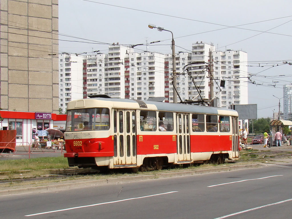 Киев, Tatra T3SU № 5932