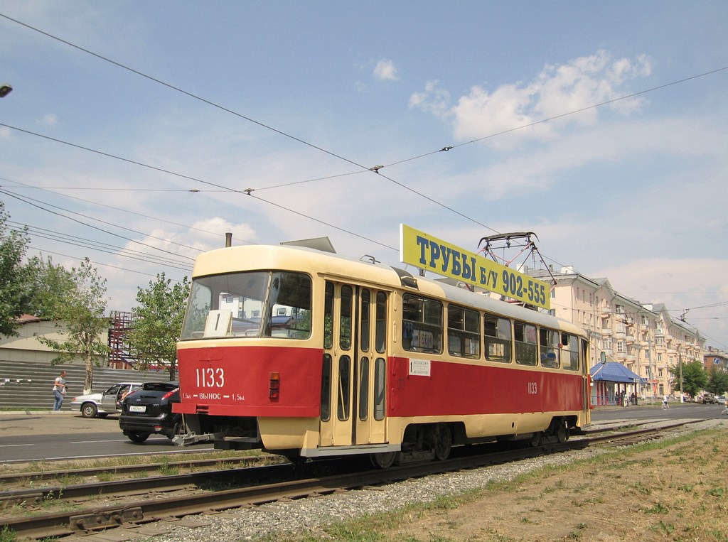 Ижевск, Tatra T3SU (двухдверная) № 1133