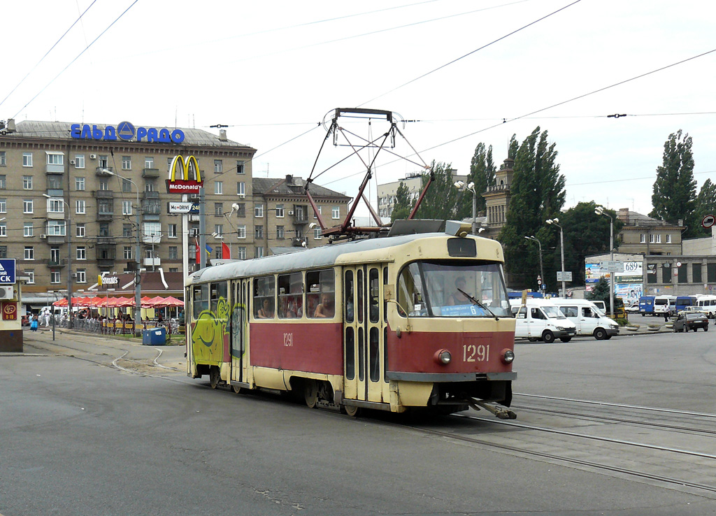 Днепр, Tatra T3SU № 1291