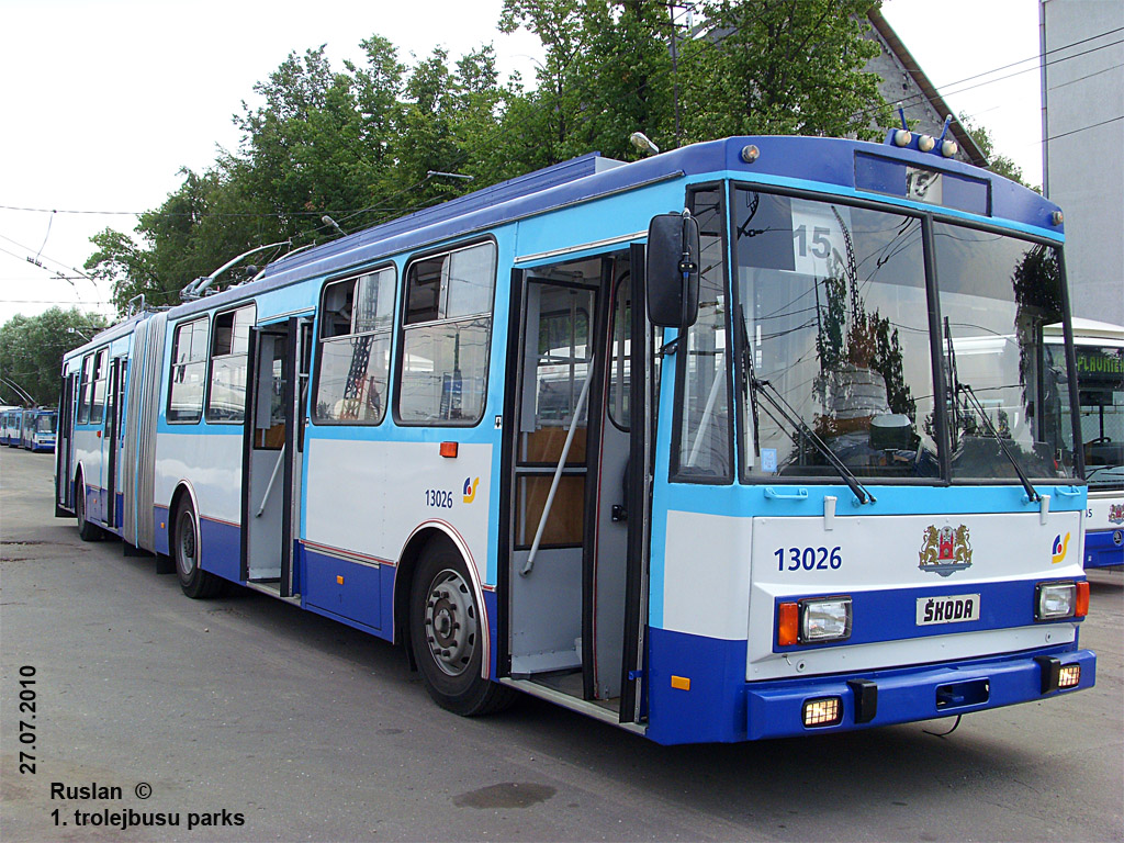 Рига, Škoda 15Tr02/6 № 13026