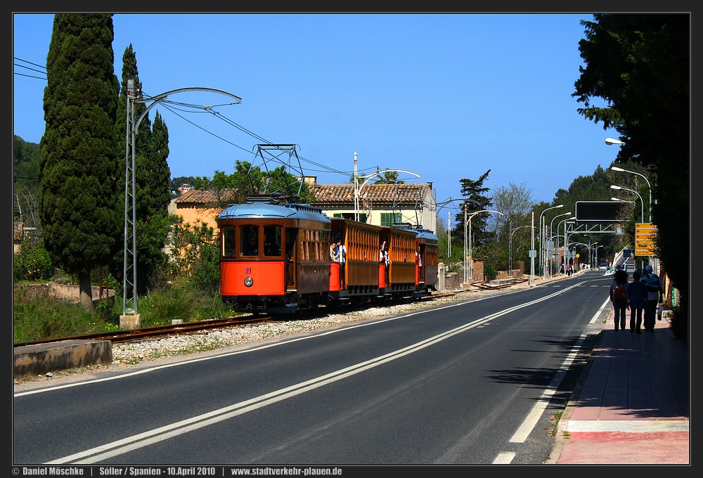 Сольер, Carris 2-axle motorcar (Standard) № 21