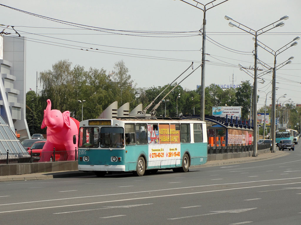 Казань, ЗиУ-682В [В00] № 2186