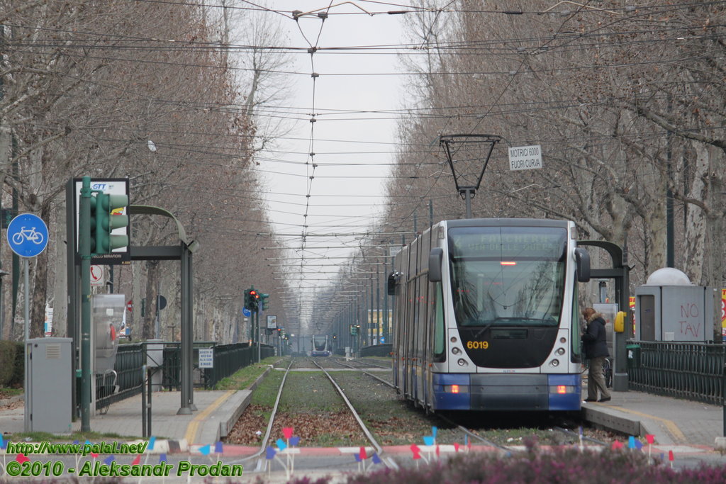 Турин, Alstom (Fiat) Cityway № 6019
