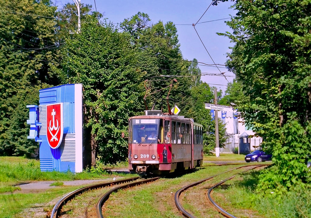 Винница, Tatra KT4SU № 209