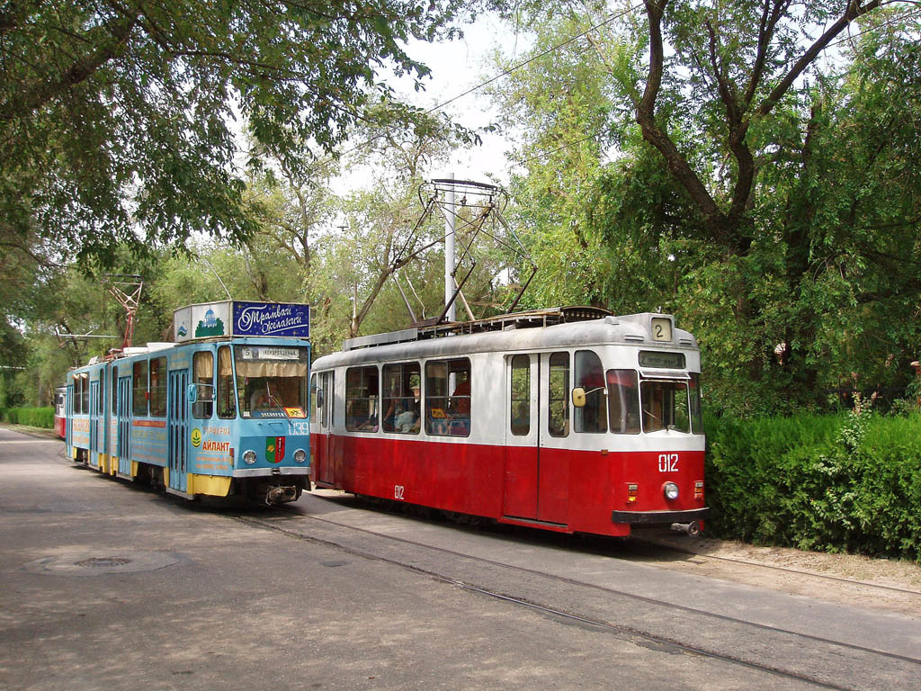 Евпатория, Tatra KT4SU № 039; Евпатория, Gotha T57 № 012