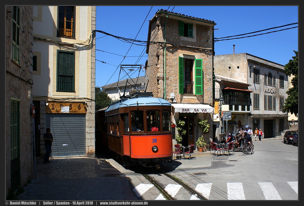 Сольер, Carris 2-axle motorcar (Standard) № 20