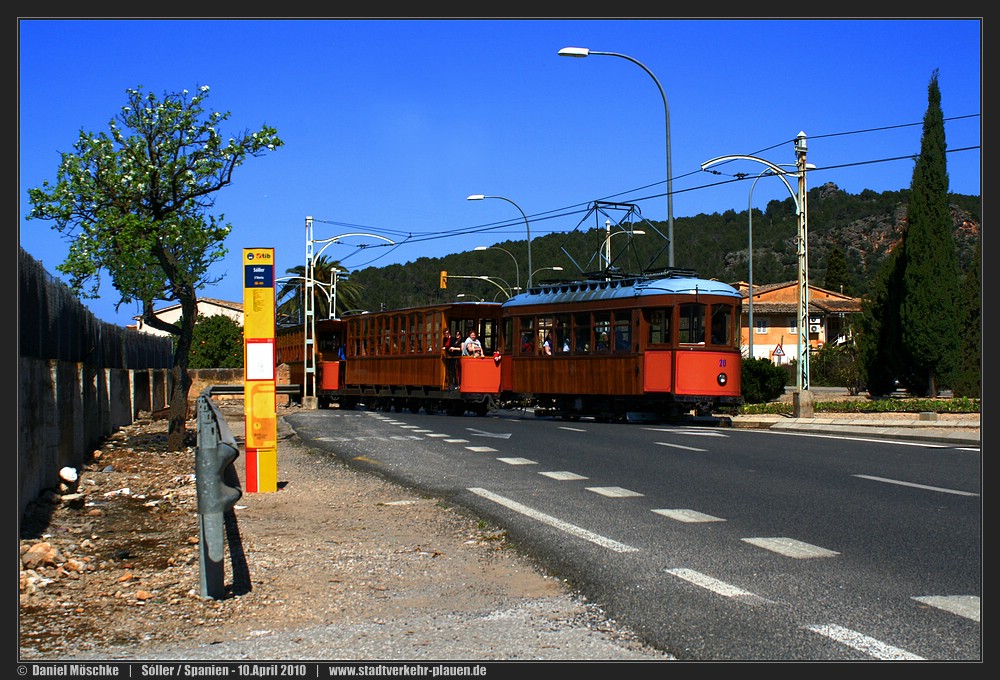 Сольер, Carris 2-axle motorcar (Standard) № 20