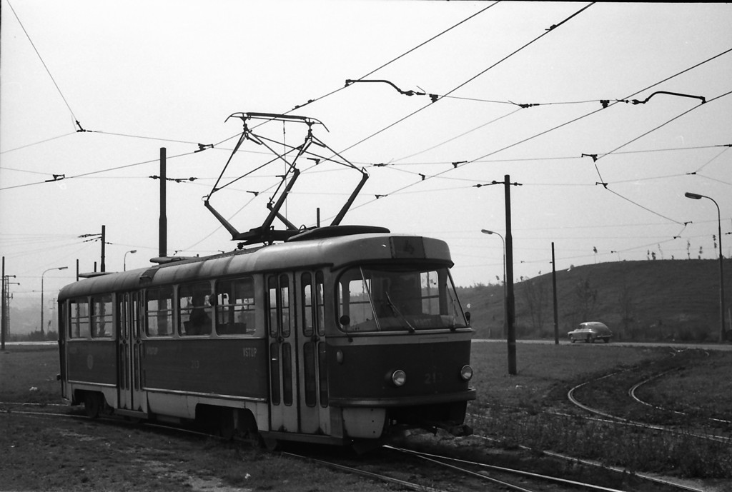 Most ― Litvínov, Tatra T3 č. 213; Most ― Litvínov — Old photos • Staré fotografie