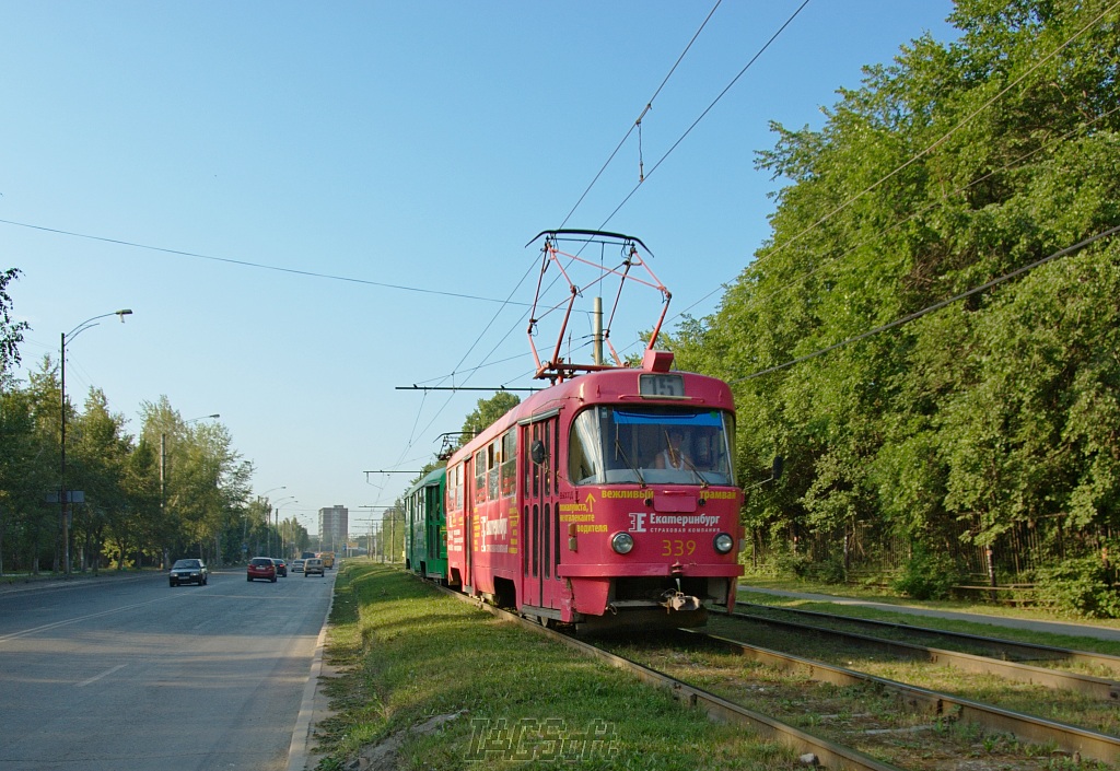 Jekaterynburg, Tatra T3SU Nr 339