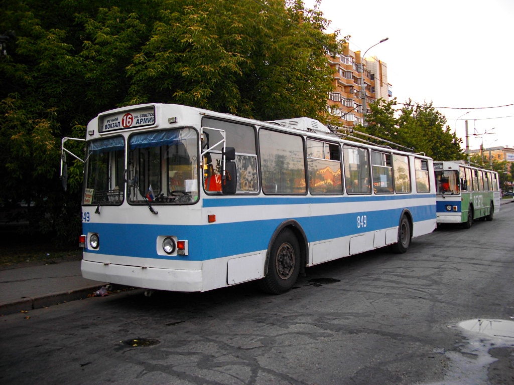 სამარა, ZiU-682V [V00] № 849; სამარა — Terminus stations and loops (trolleybus)