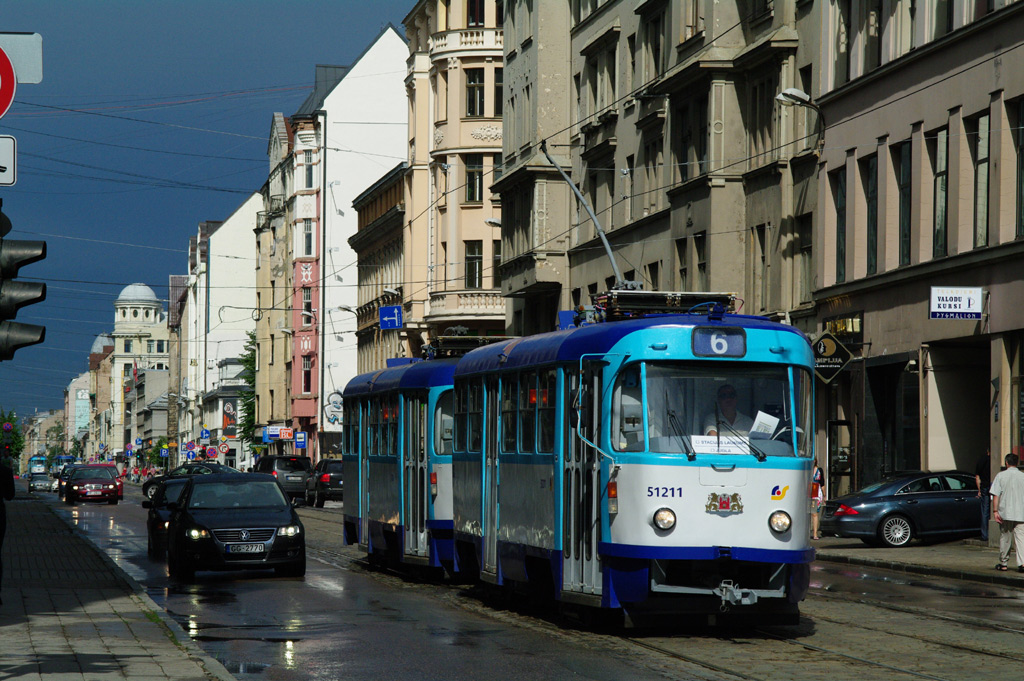 Рига, Tatra T3A № 51211