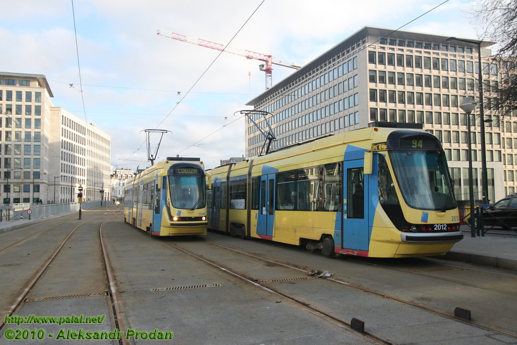 Брюссель, Bombardier T2000 № 2012
