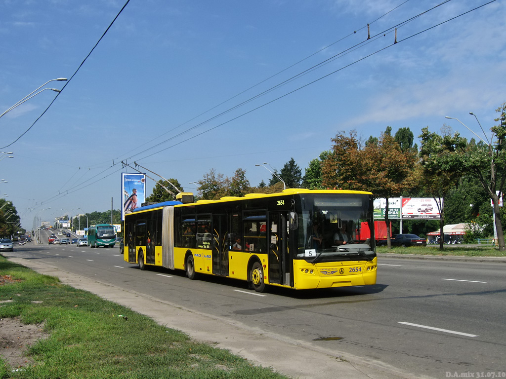 Киев, ЛАЗ E301D1 № 2654