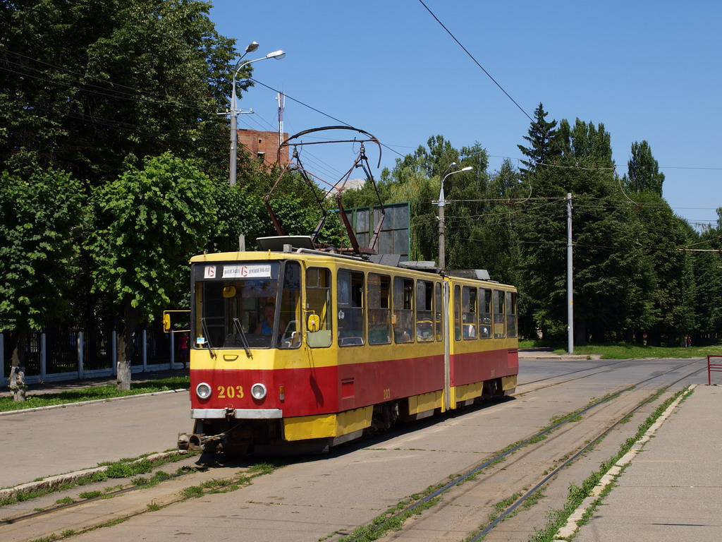 Vinnycja, Tatra KT4SU č. 203