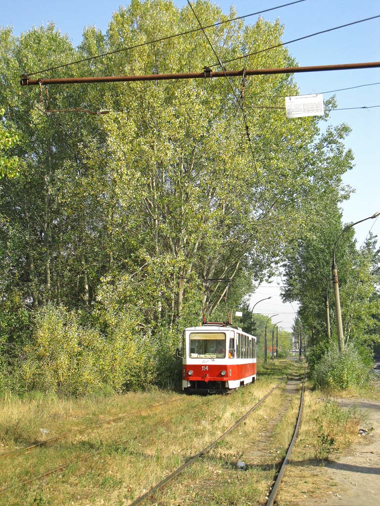 Липецк, Tatra T6B5SU № 114