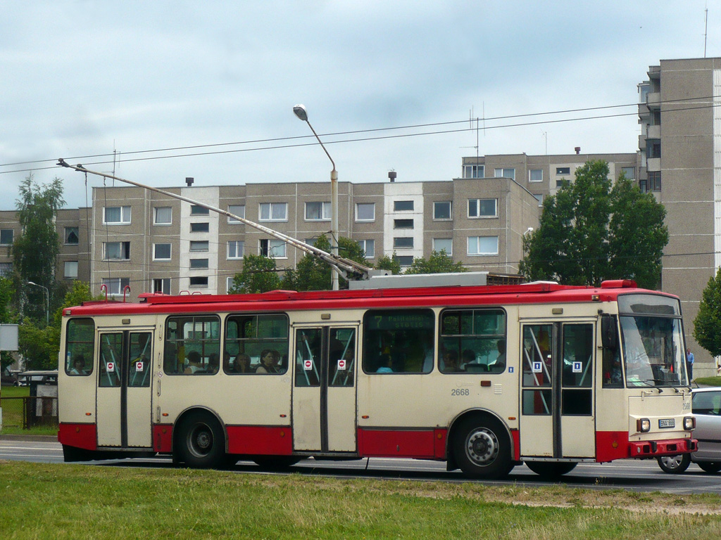 Вильнюс, Škoda 14Tr17/6M № 2668