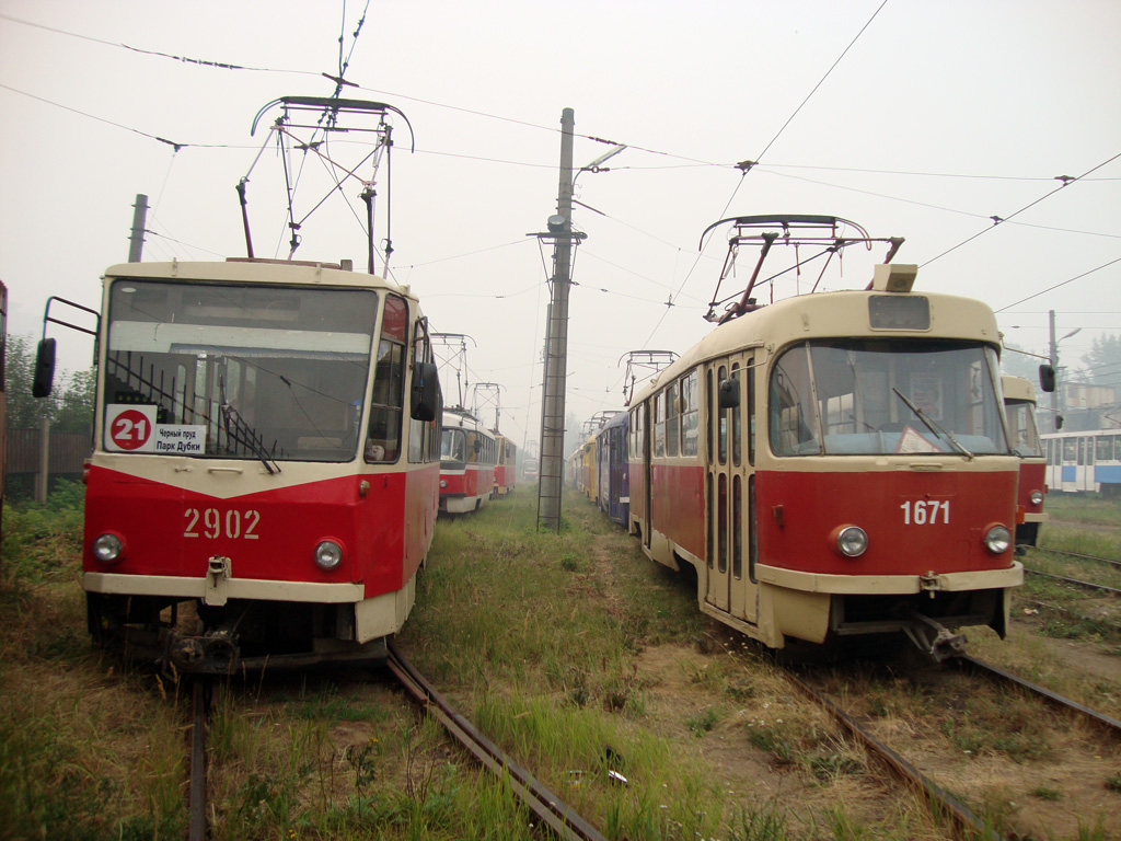 Нижний Новгород, Tatra T6B5SU № 2902; Нижний Новгород, Tatra T3SU № 1671 Нижний Новгород, Tatra T6B5SU № 2902; Нижний Новгород, Tatra T3SU № 1671